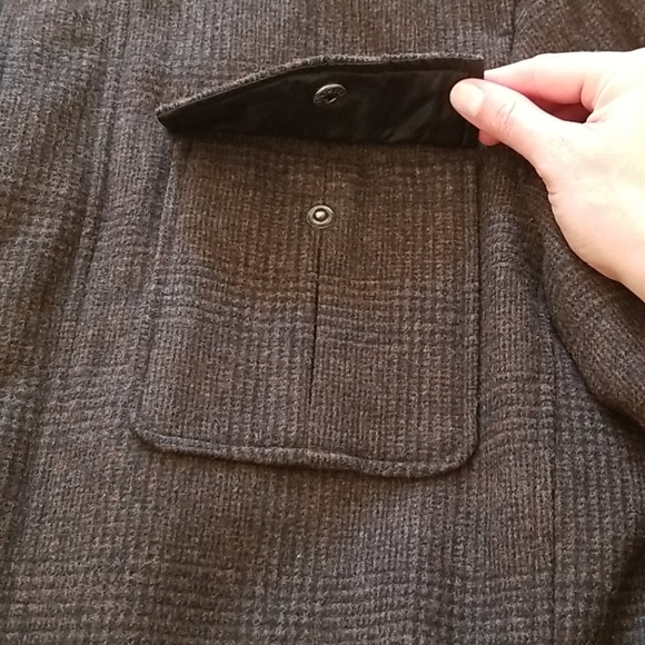 Banana Republic Men's Wool Tweed Coat - Picture 5 of 12